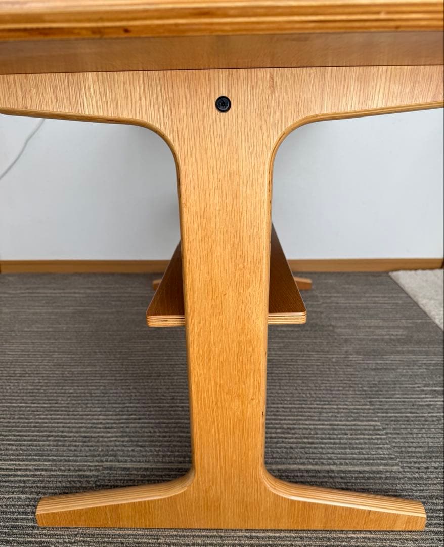 値下げ★天板保護あり★無印良品 リビングでもダイニングでも使えるテーブル