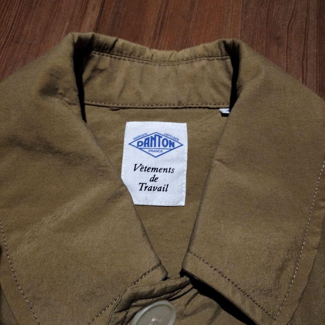 T*M様 ほぼ未使用保管品！極美品　DANTON ナイロン　コート　42 メンズ