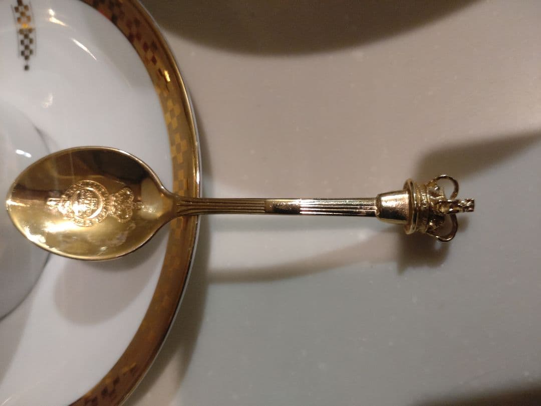 imperial  tiffany　レア ゴールド縁取りの食器セット