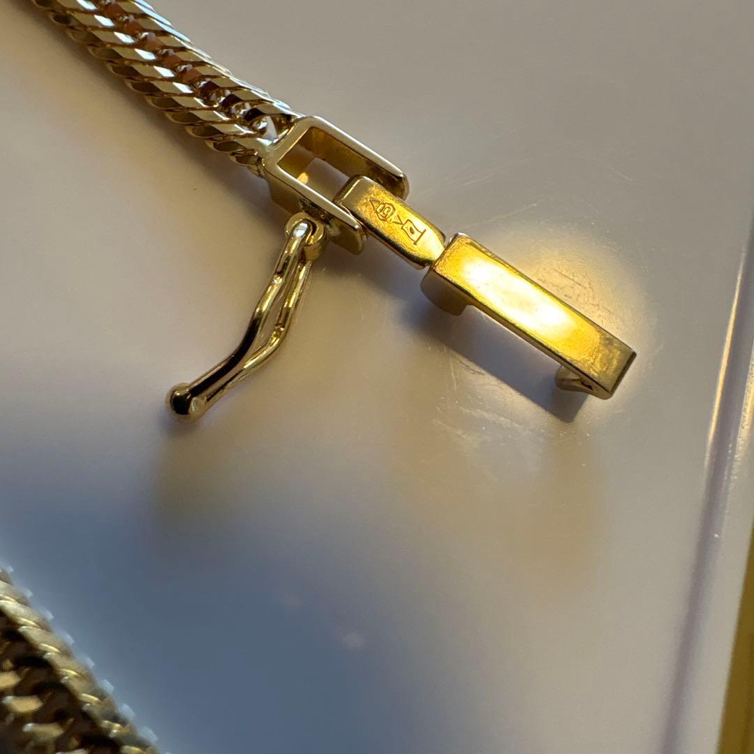 K18 喜平ネックレス 12面トリプル 45cm