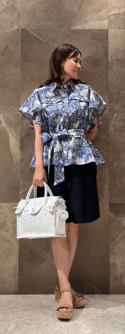 グレースコンチネンタル ジュイジャガードシャツ