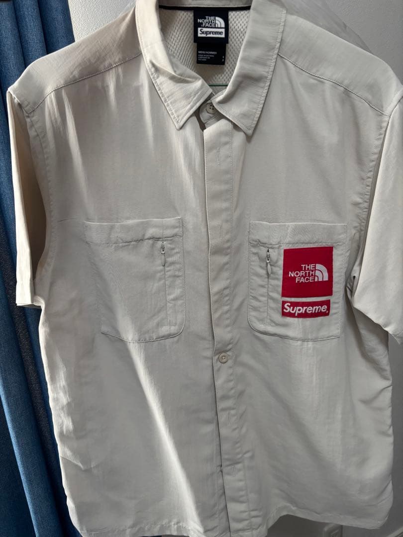 【美品】Supreme North Face Trekking S/SShirt