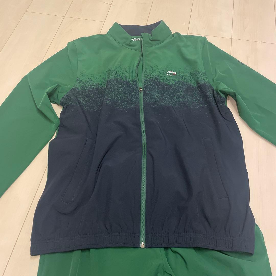 ラコステ　メンズウォームアップ上下セット
