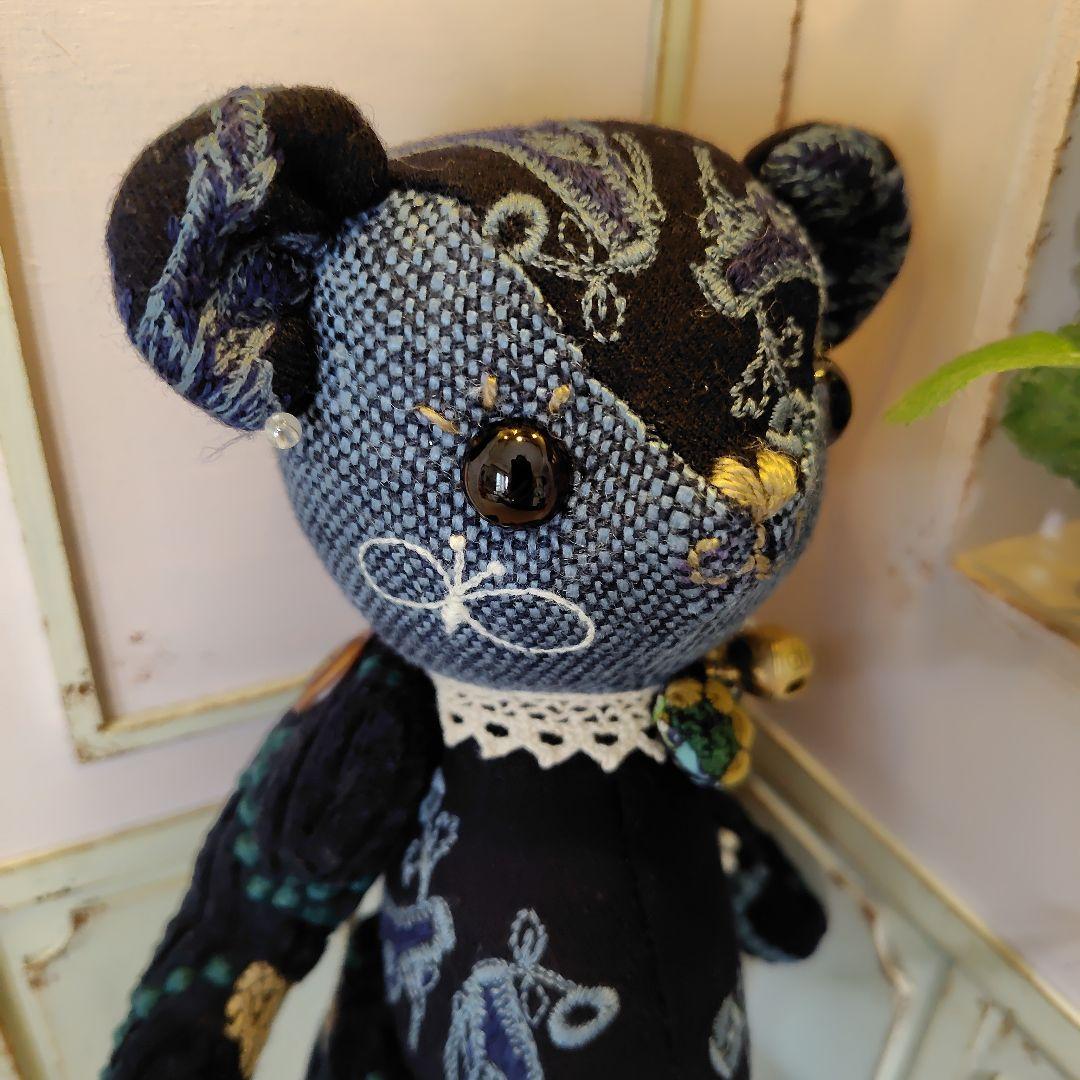 み*☆様 【オークションです】ミナペルホネン＊ハンドメイド＊ぬいぐるみ＊テディベ