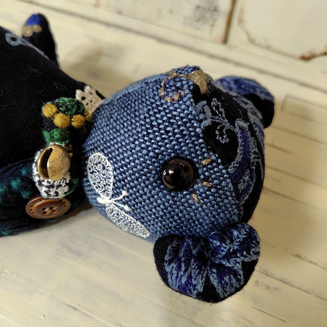 み*☆様 【オークションです】ミナペルホネン＊ハンドメイド＊ぬいぐるみ＊テディベ