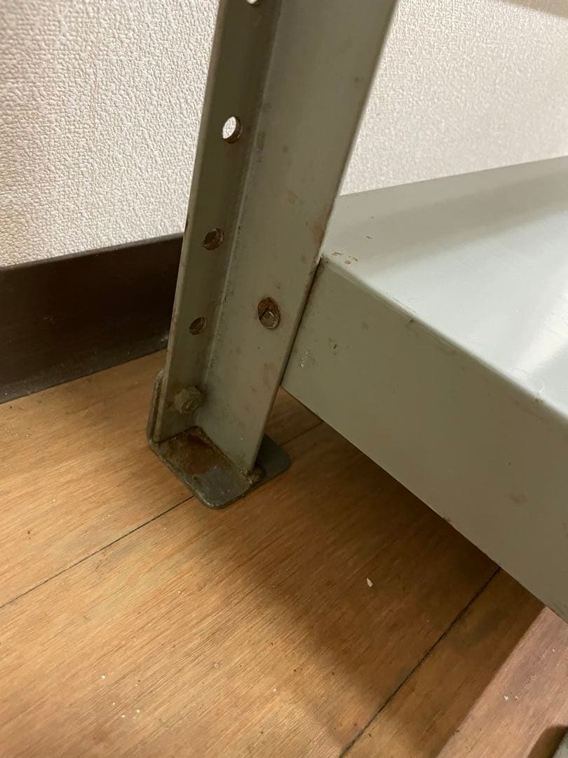 日本ファイリング　工業用スチールシェルフ　業務用 スチール棚　昭和レトロ