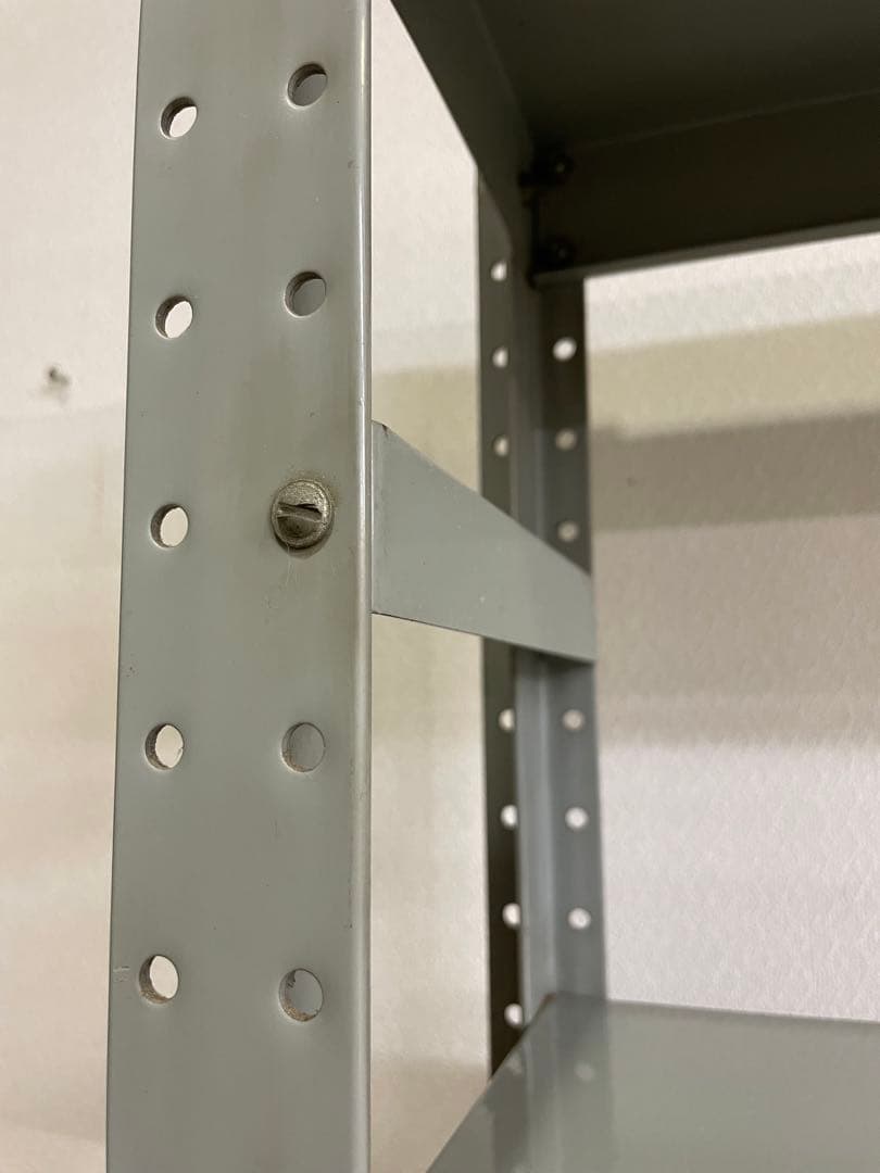 日本ファイリング　工業用スチールシェルフ　業務用 スチール棚　昭和レトロ