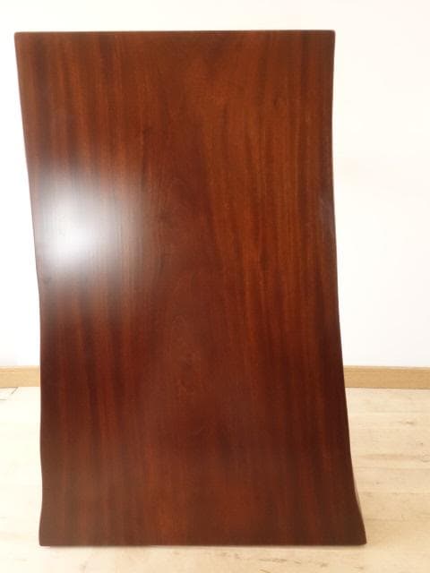 北海道手作り家具　クスノキ（楠）材　一枚板座卓１０００