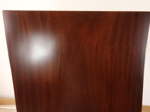 北海道手作り家具　クスノキ（楠）材　一枚板座卓１０００