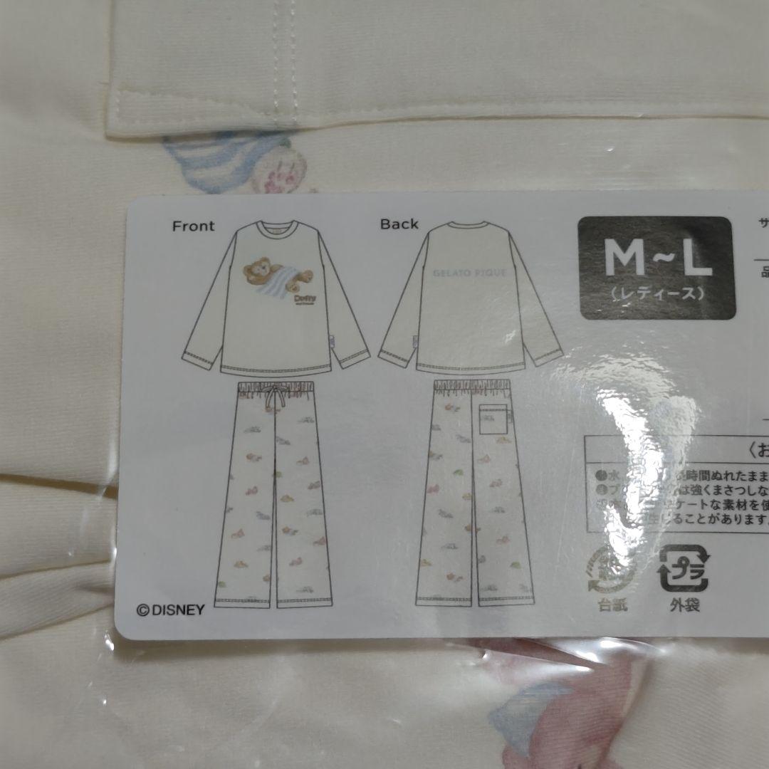 ダッフィー＆フレンズ 20周年 ジェラピケ ルームウェアセット 長袖