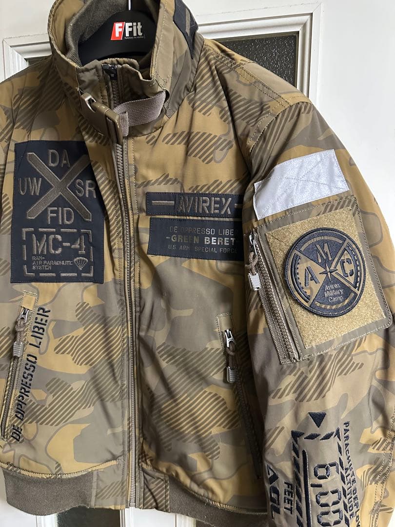 作用点　ブルゾン AMC MA-1 MOD HALO Mサイズ