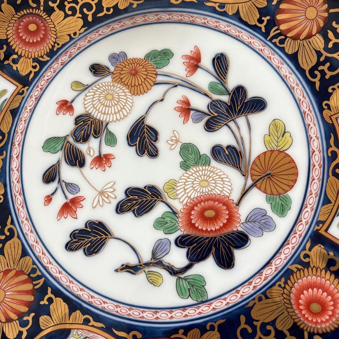 有田焼 其泉窯 琳派古 伊万里様式 大皿　金彩 盛皿 祝い お正月