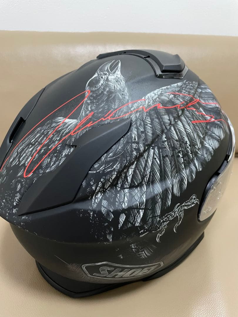 SHOEI フルフェイスヘルメット 鷹デザイン