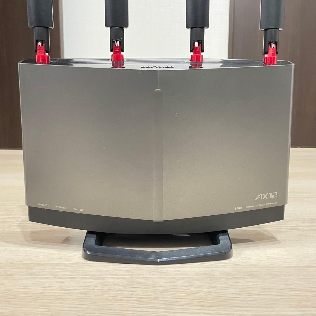 【最安値】バッファロー　高性能　Wi-Fi6ルーター WXR-6000AX12S