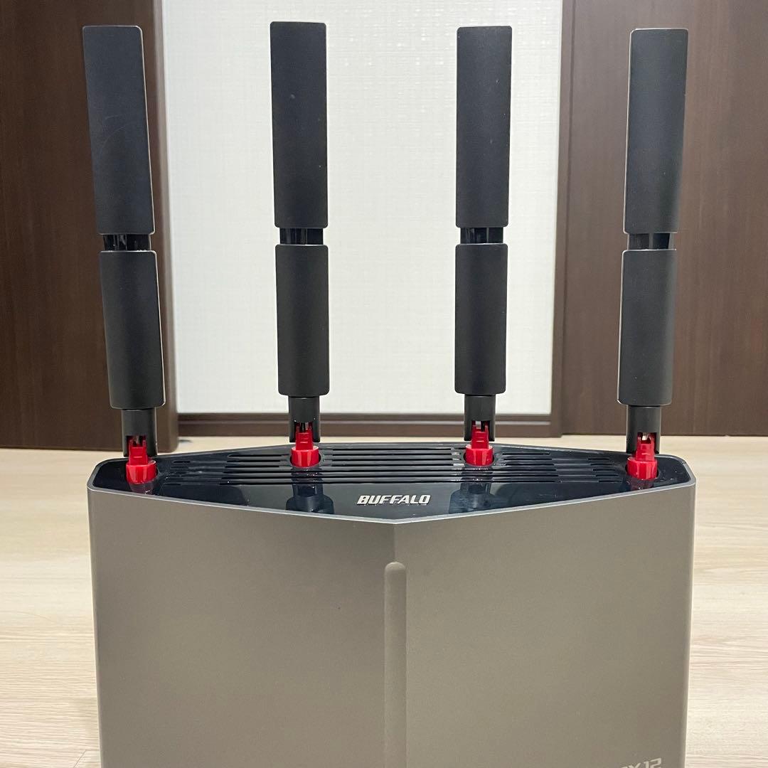 【最安値】バッファロー　高性能　Wi-Fi6ルーター WXR-6000AX12S