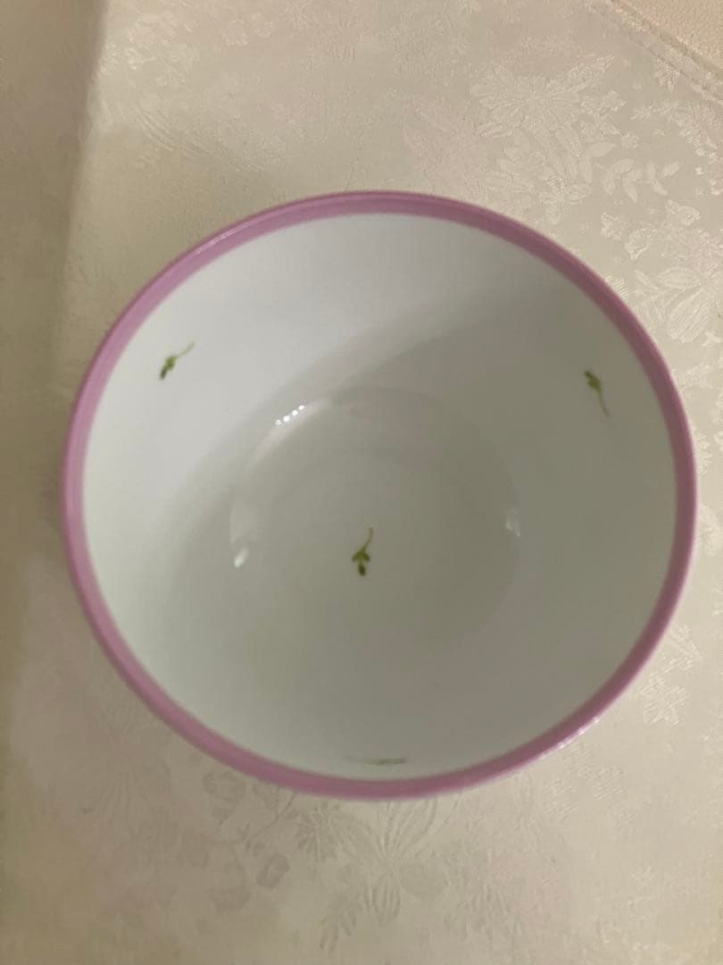 HEREND ヘレンド ウィーンの薔薇　ピンク　スラップボウル