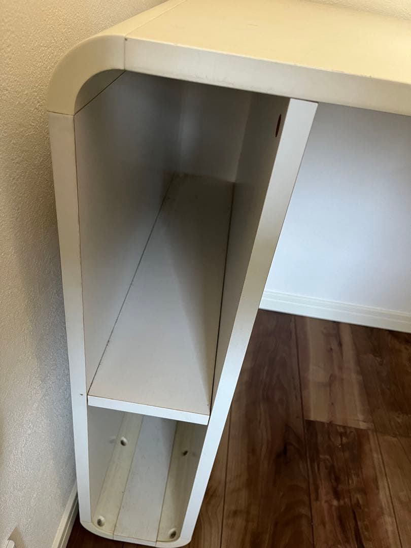 デスク　机　ホワイト