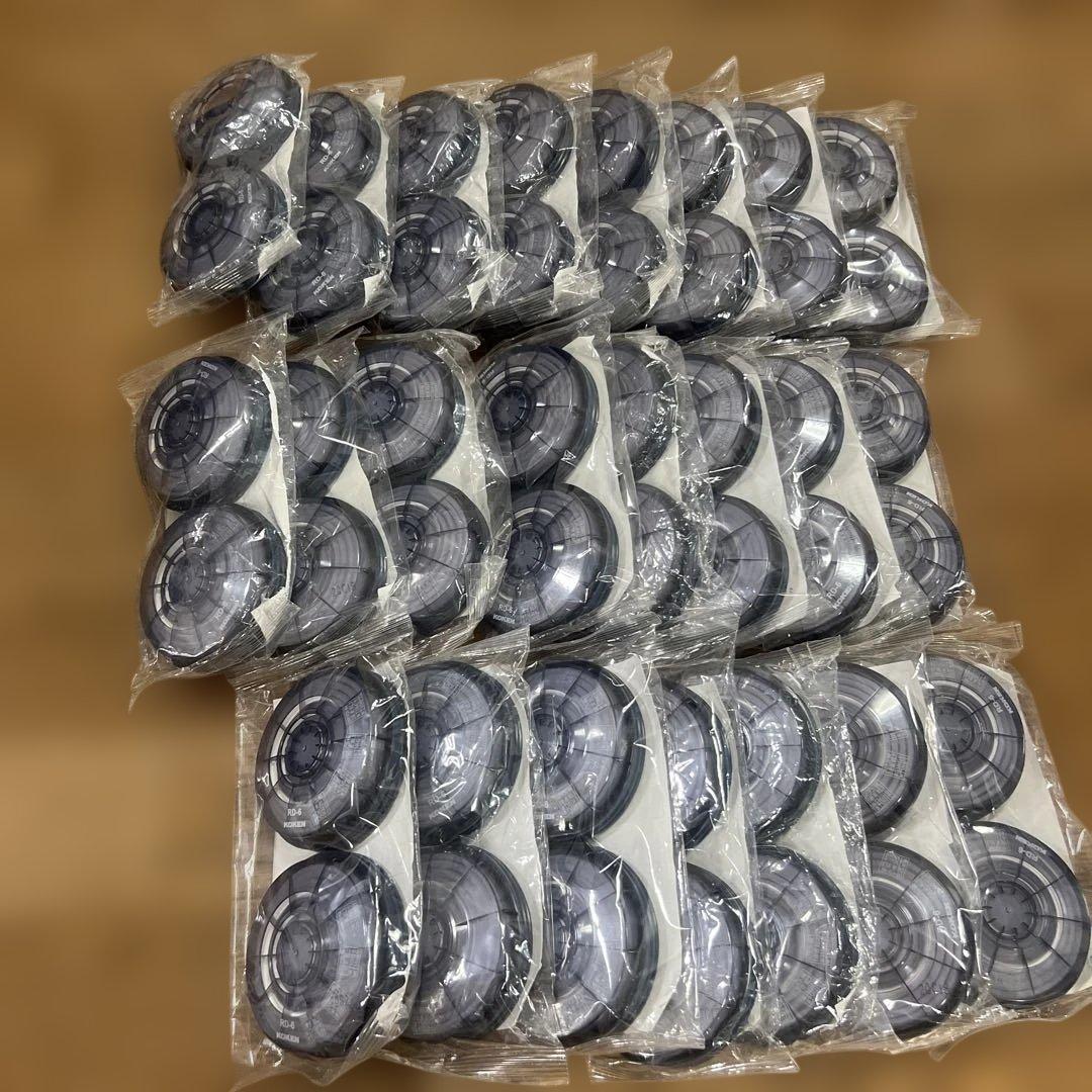 興研 アルファリングフィルタ RD-6型 防塵マスク 区分RL3