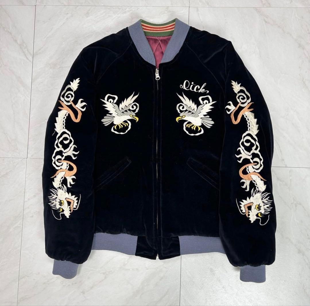 s*0様 テーラー東洋/別珍スカジャン／リバーシブル／サイズM