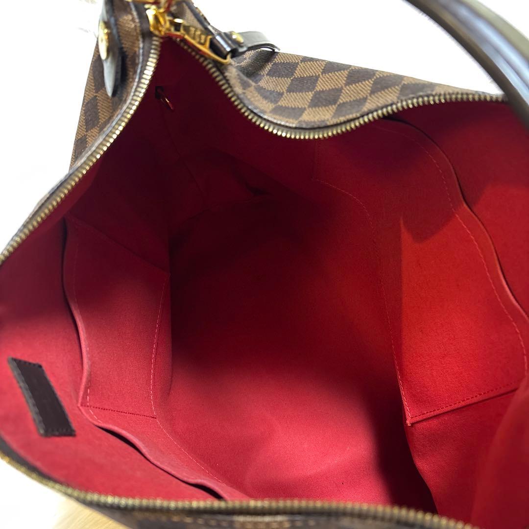 LOUISVUITTON ヴィトン ダミエ エベヌ レジア ショルダーバッグ