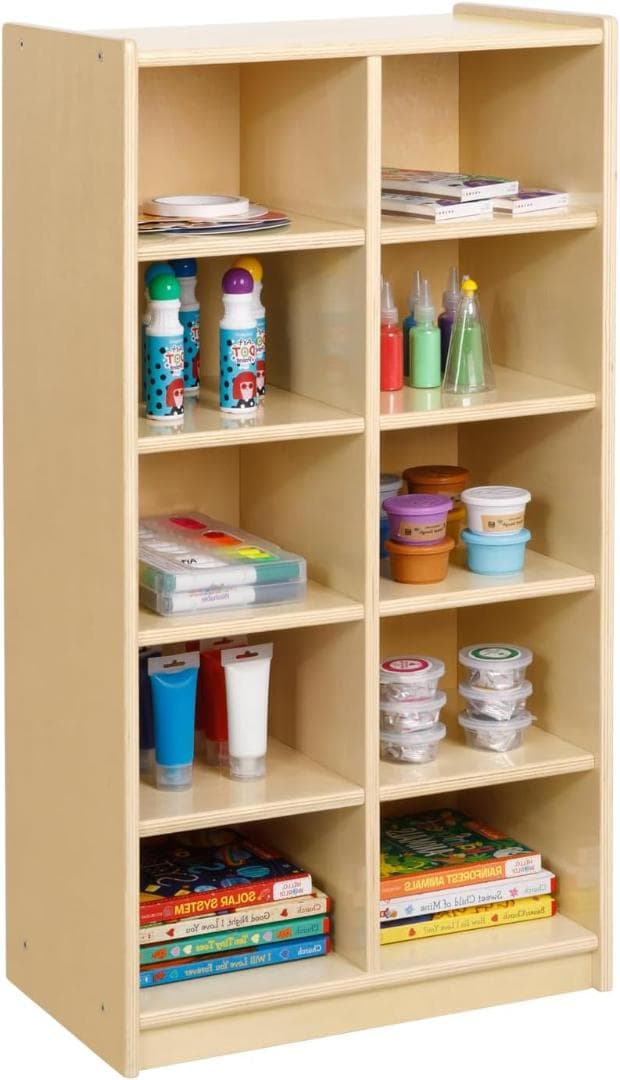 【新品未使用】TOOKYLAND 5段10区画 収納ラック 幅60 高さ91