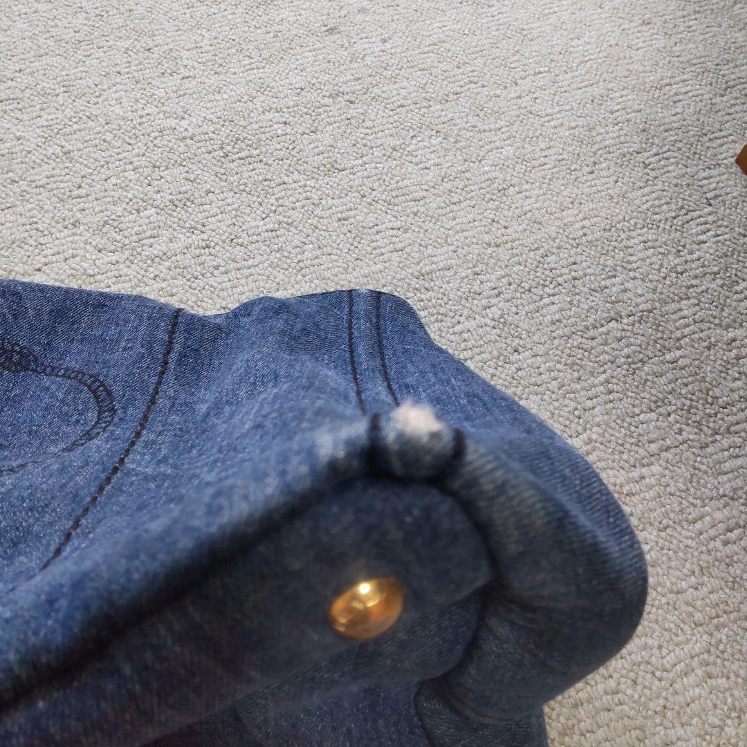 PRADA　カナパ トートバッグ　デニム