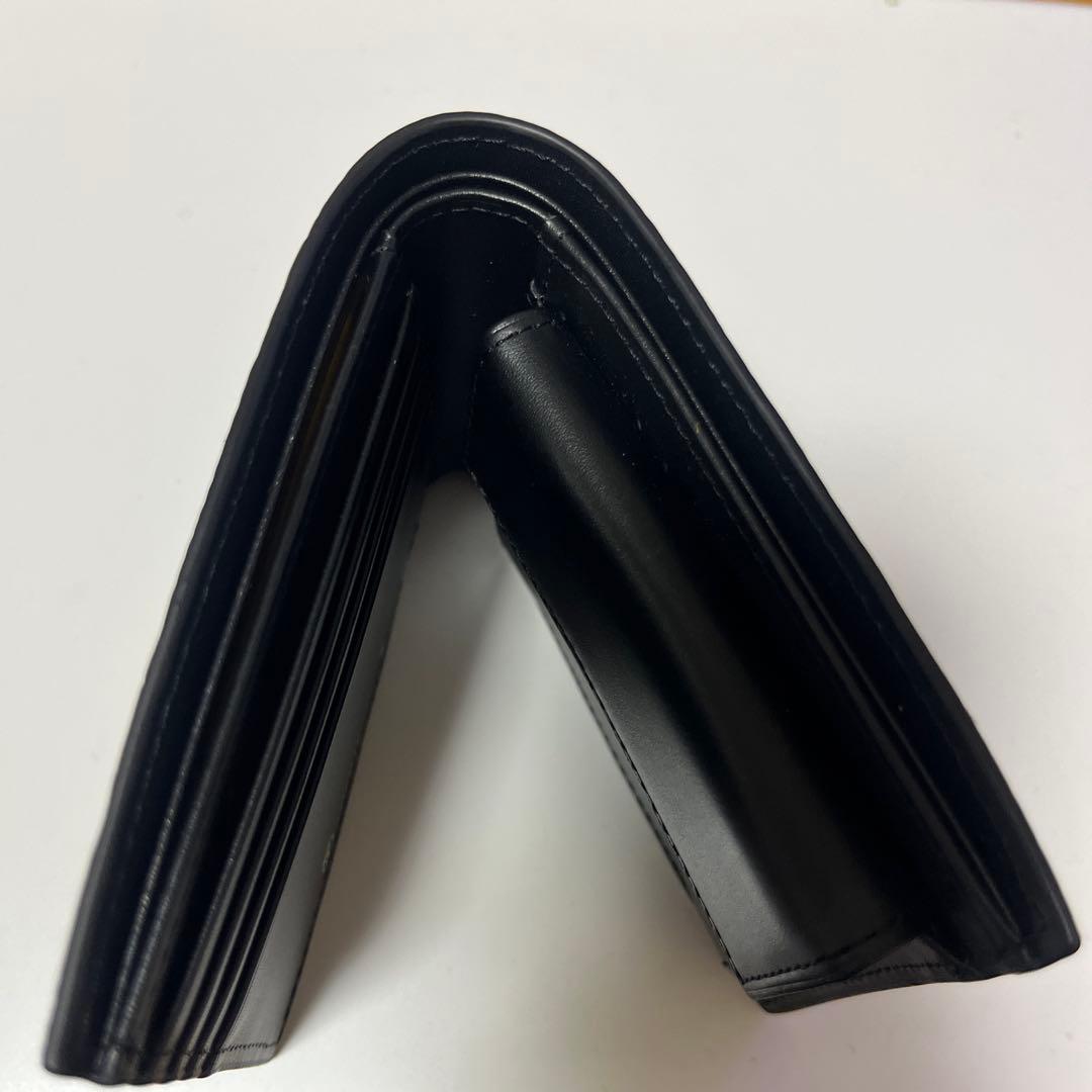 CASTELBAJAC 二つ折り財布 黒/黄色