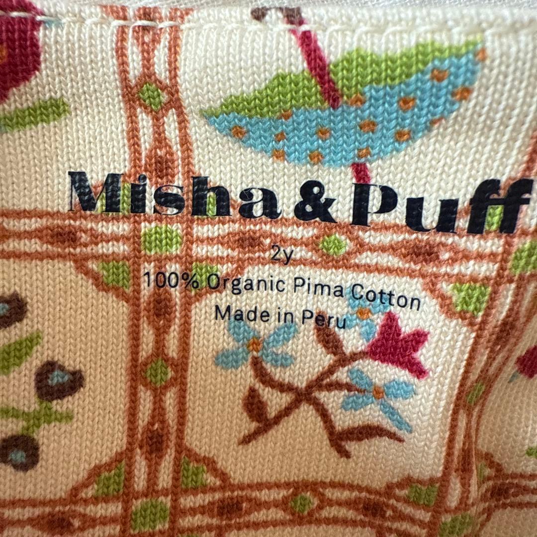 Misha & Puff ノースリーブワンピース 2y ラッフルドレス　お茶会