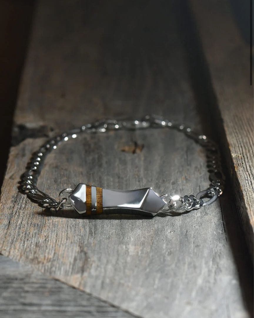 ひ*か様 gajumaru art craft No.20 ブレスレット シルバ