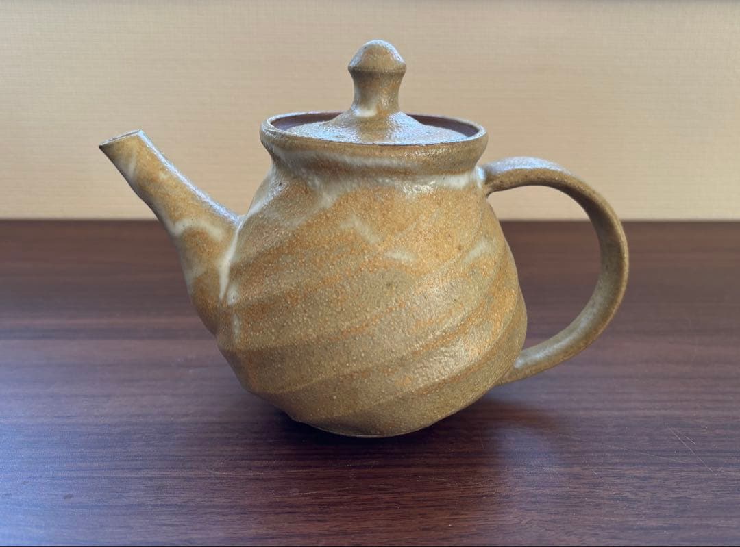 益子焼笠原良子さんティーポット