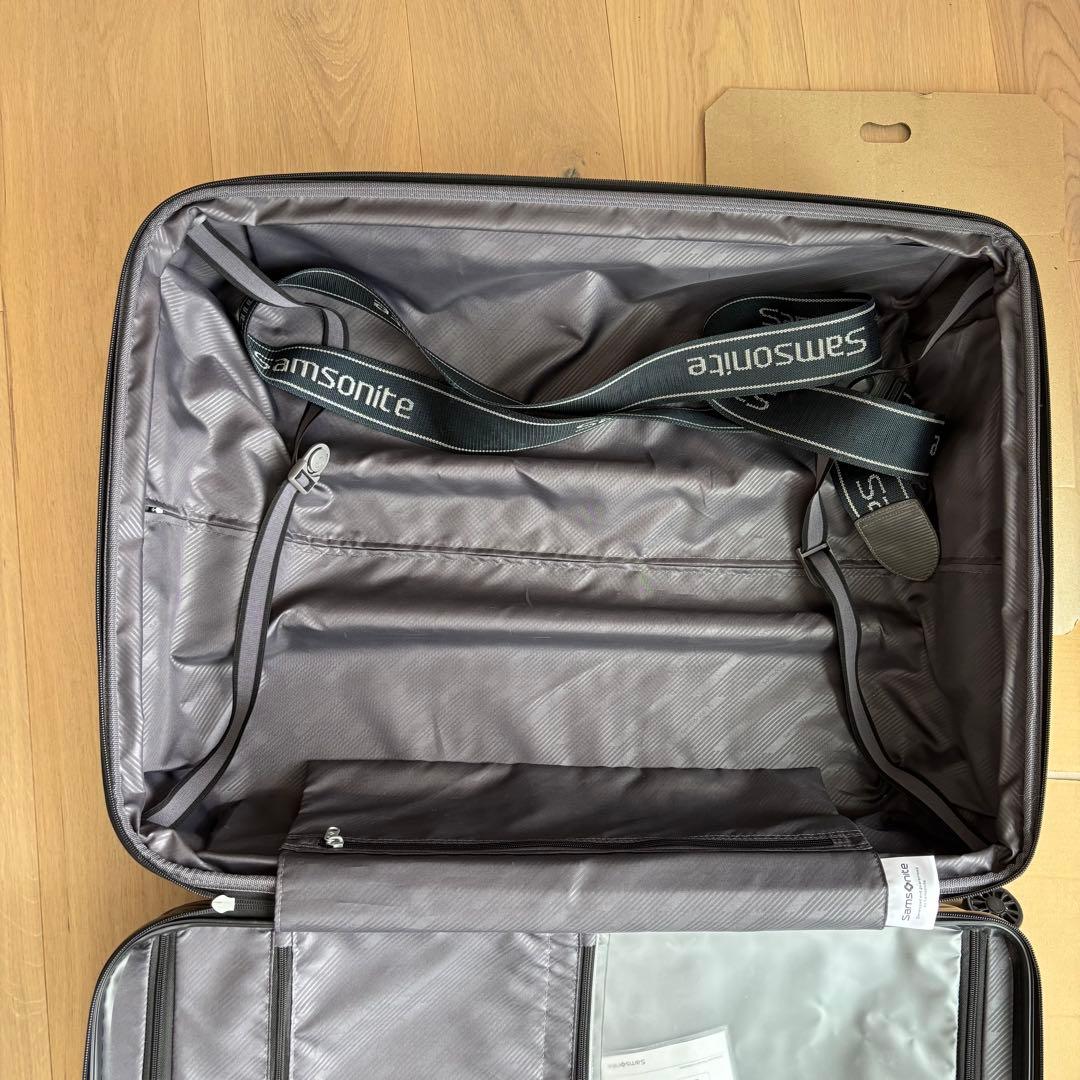 サムソナイト スーツケース D200 スピナー 拡張可 マットブラック