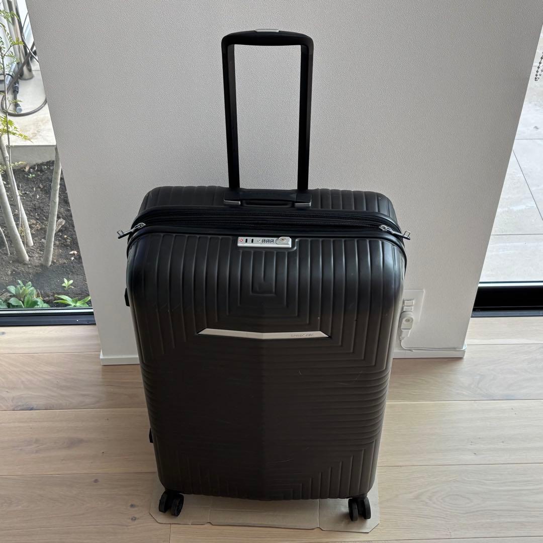サムソナイト スーツケース D200 スピナー 拡張可 マットブラック