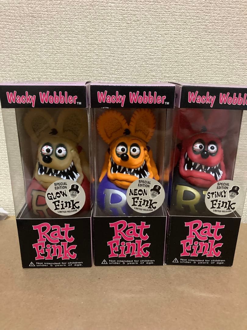 FUNKO社　Rat Fink ボビングヘッド