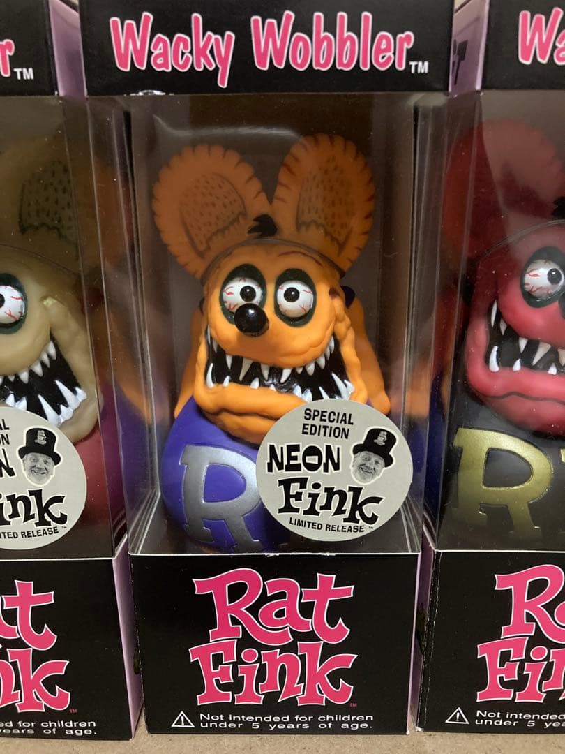 FUNKO社　Rat Fink ボビングヘッド