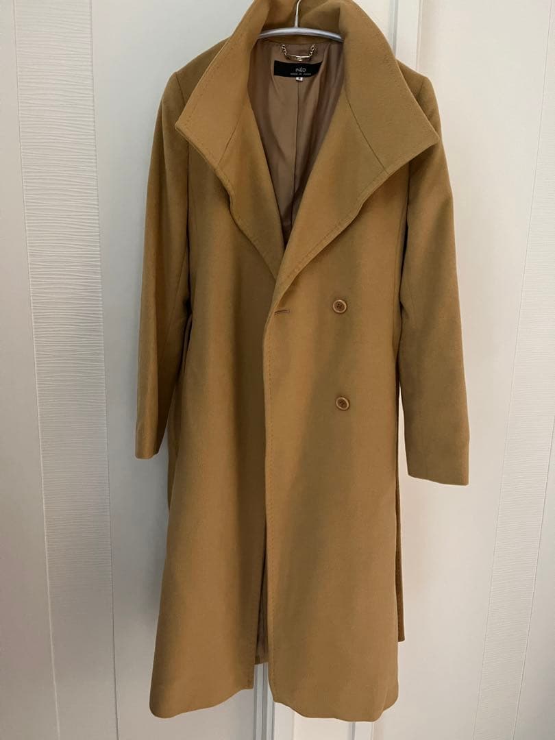 INÉD アンゴラ・カシミヤ コート
