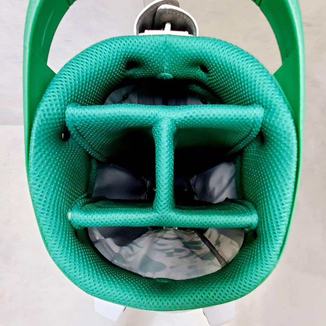 アディダス PLAY GREEN グラフィック スタンド式 キャディバッグ