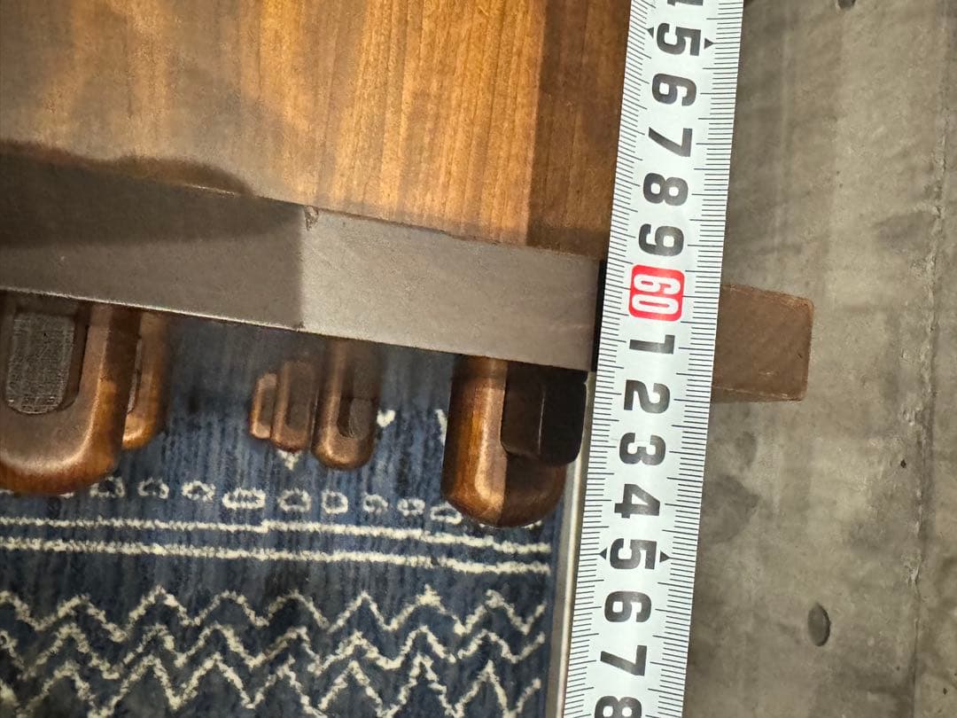 (15) 楔棚 昭和レトロ 当時物 ラック インテリア くさび式　楔式 本棚