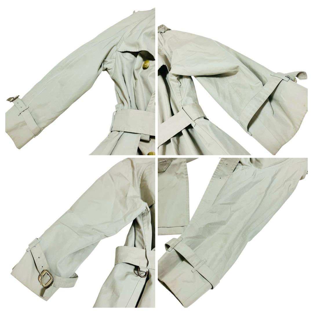 大きいサイズ バーバリー　トレンチコートコート　ロング　ノバチェック ベージュ