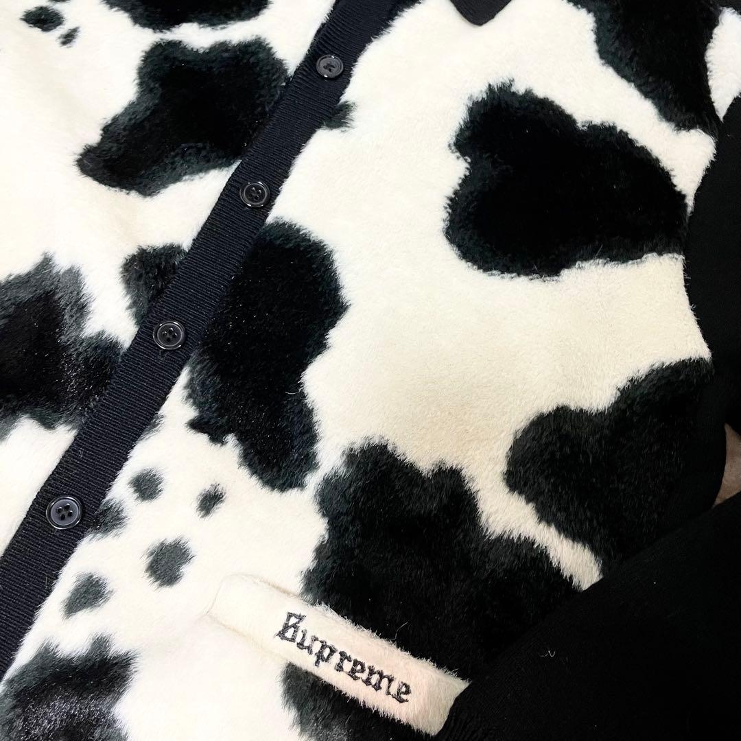 supreme cow print cardigan sサイズ