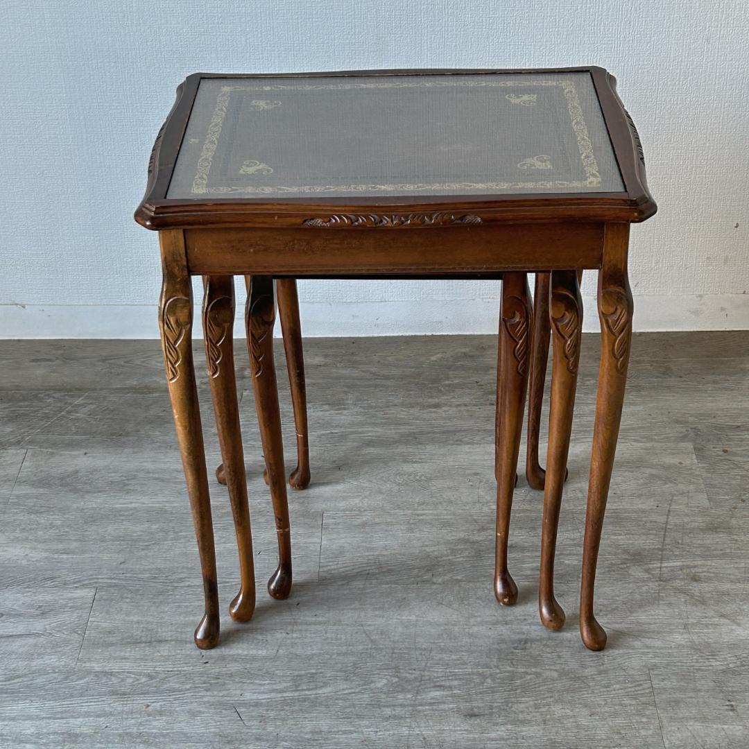 イギリス アンティーク家具 ネストテーブル 1940年頃 751A