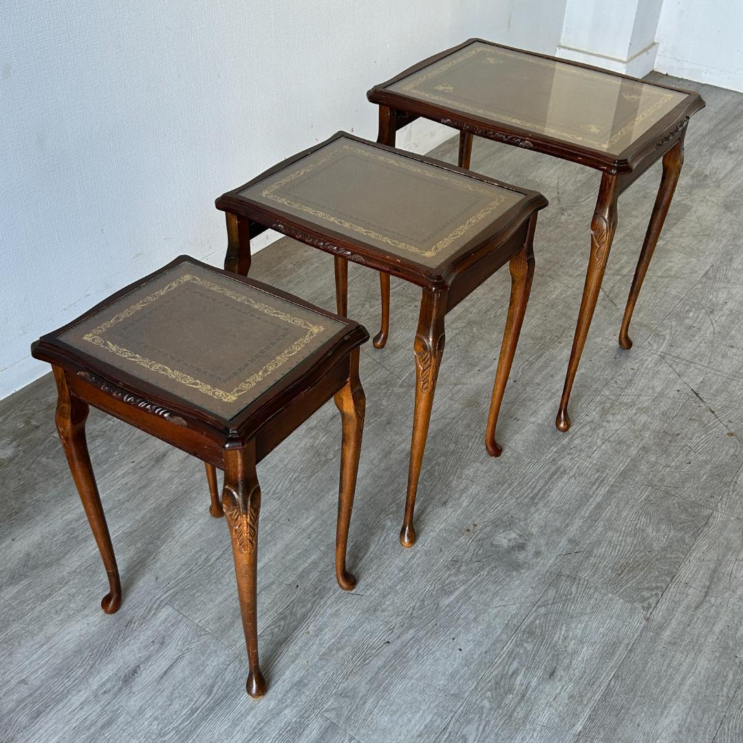 イギリス アンティーク家具 ネストテーブル 1940年頃 751A