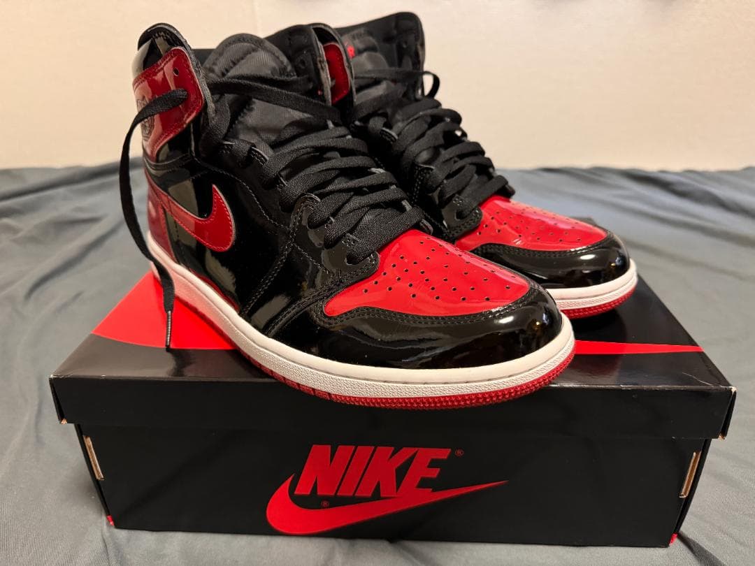 TZS　エアージョーダン1　 29.5cm パテントレザー