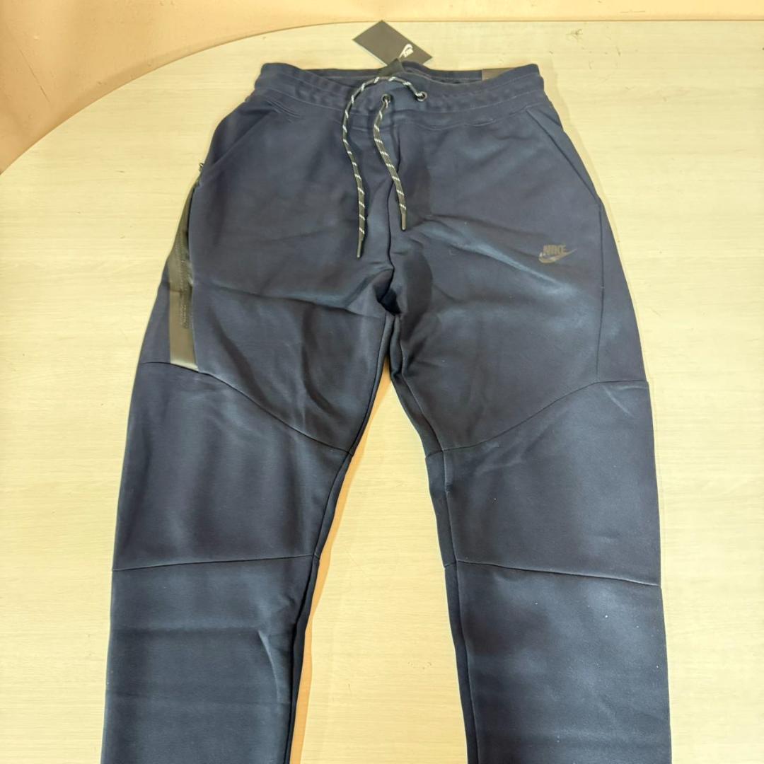 NIKE テックフリース フーディ 紺色 L セットアップ