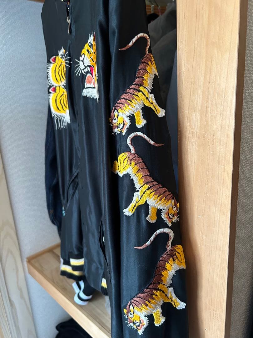 テーラー東洋 beams スカジャン　リバーシブル　ビームス