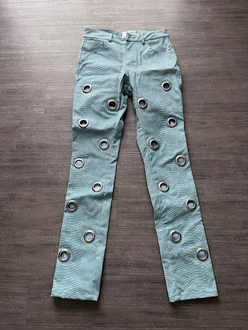 値下げ不可！369 レザーパンツ　千葉雄喜