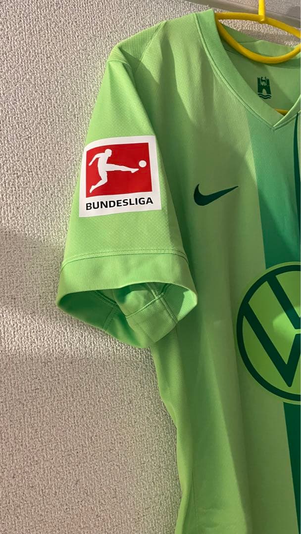 ヴォルフスブルク　NIKE ナイキ ユニフォーム　エリクセン　塩貝