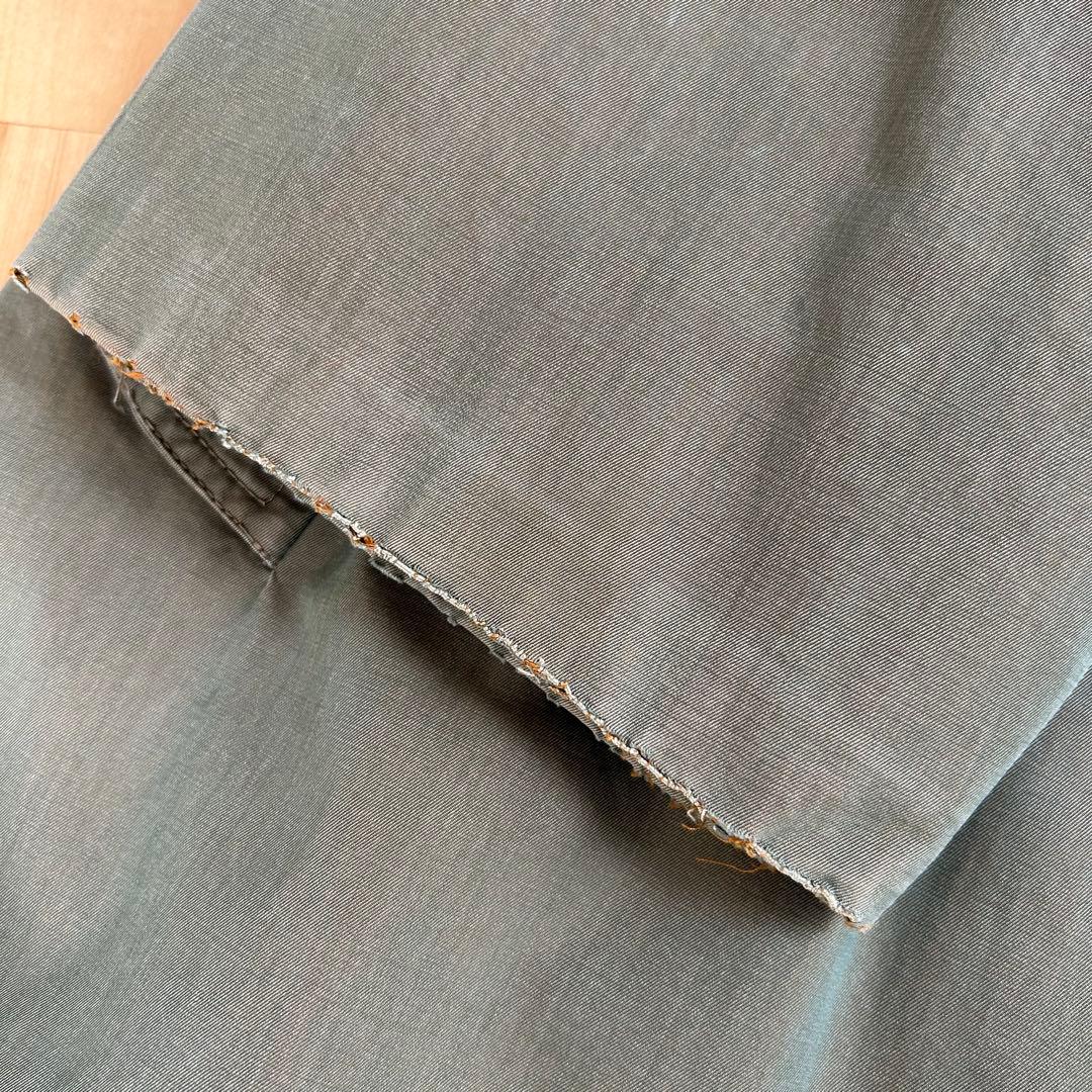 Burberrys 一枚袖 コマンダー2 玉虫色 英国製 ビンテージコート