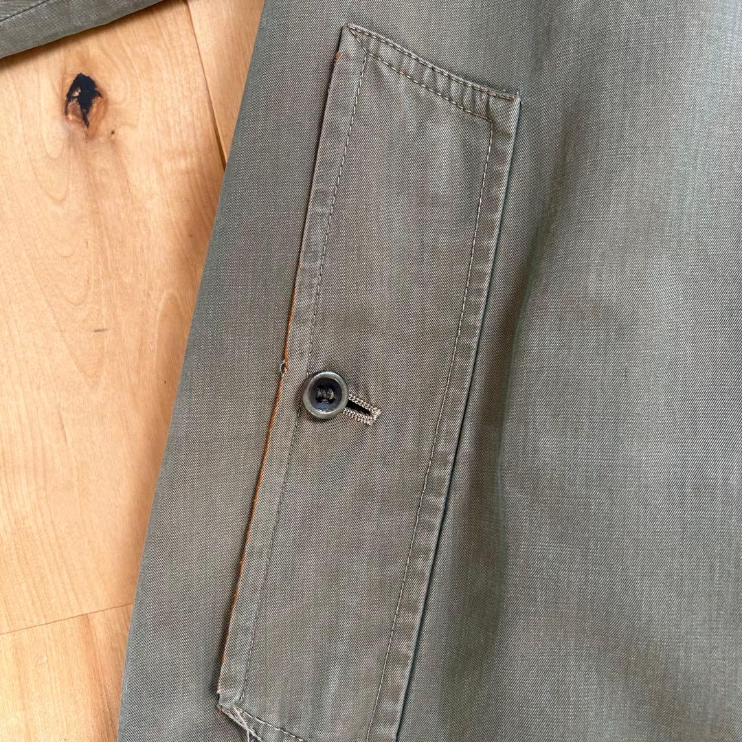 Burberrys 一枚袖 コマンダー2 玉虫色 英国製 ビンテージコート