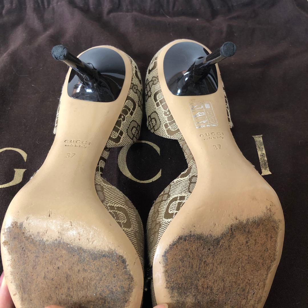 GUCCIハイヒールパンプス