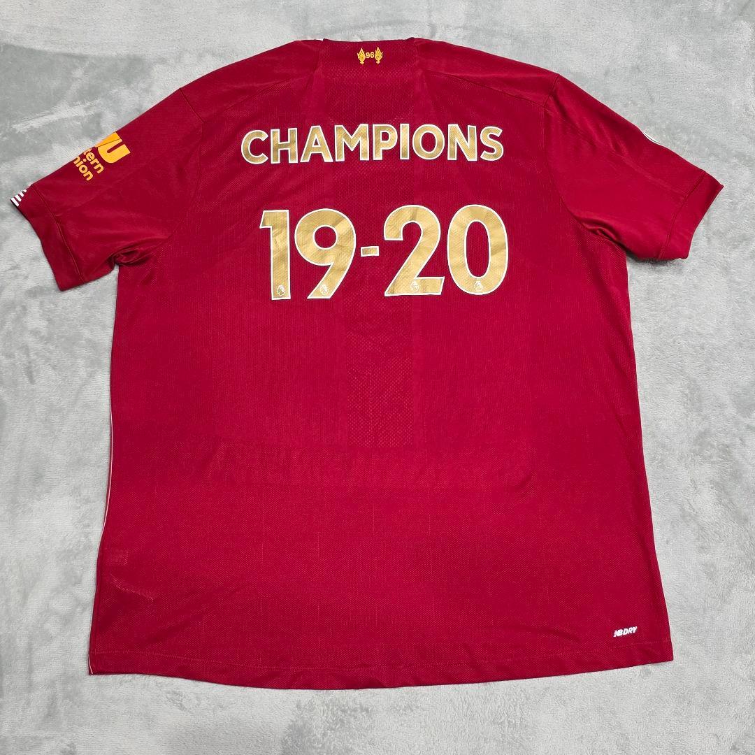 リバプール　19-20　優勝記念　ユニフォーム　3XL　ニューバランス　レッド